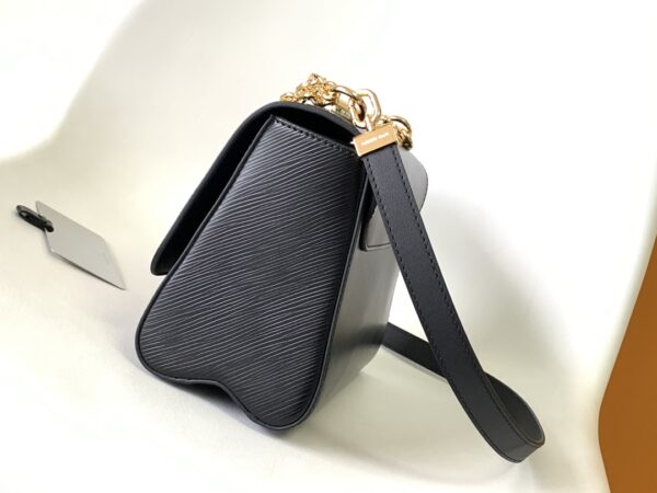 Louis Vuitton Twist Medium Handbag – Black - Image 4