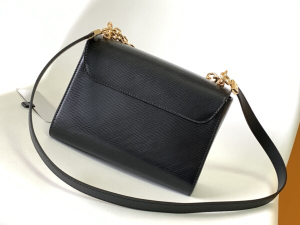 Louis Vuitton Twist Medium Handbag – Black - Image 5