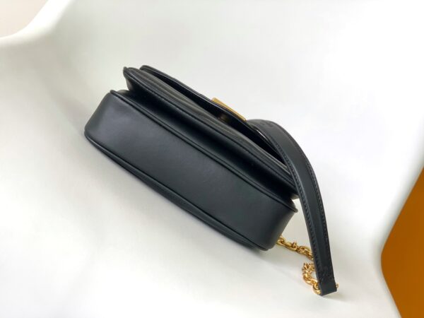 Louis Vuitton Wave Small Chain Bag - Black - Image 5