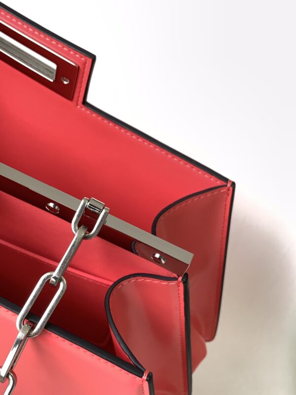 Fendi Peekaboo Cut Medium Bag - Peach - Image 4