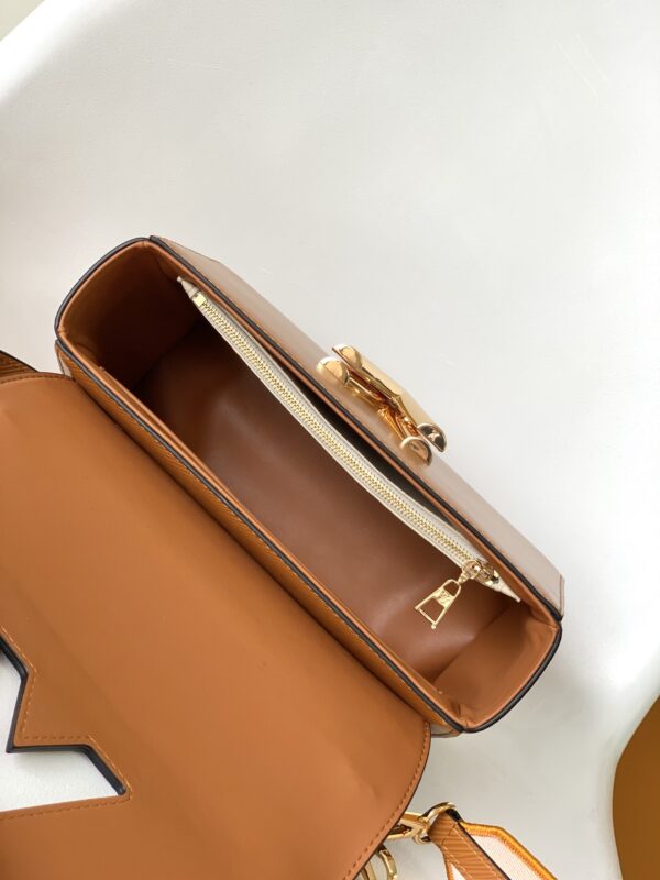 Louis Vuitton Twist Medium Handbag – Brown - Image 3