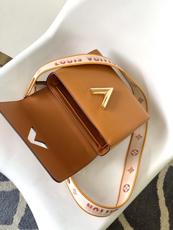 Louis Vuitton Twist Medium Handbag – Brown - Image 2