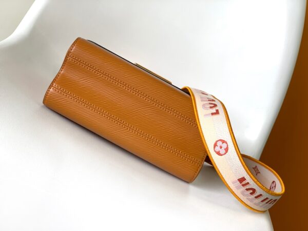 Louis Vuitton Twist Medium Handbag – Brown - Image 4