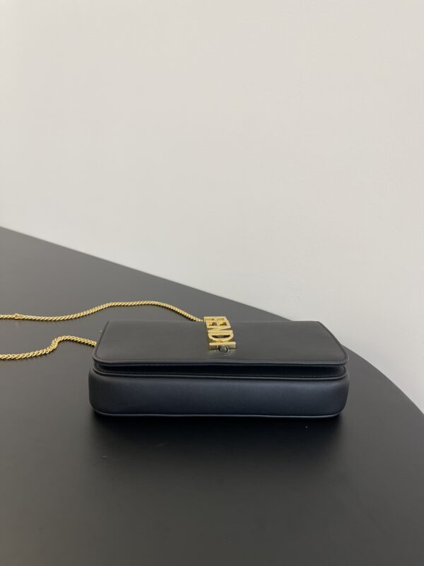 Fendi Graphy's New Chain Bag - Black - Image 3