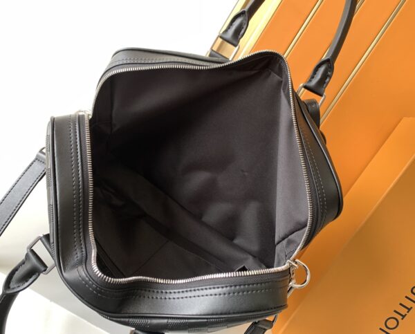 Louis Vuitton Voyage Small Briefcase Bag - Black - Image 2