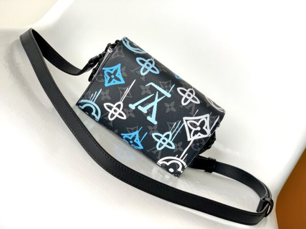 Louis Vuitton Steamer Mini Handbag - Blue - Image 4