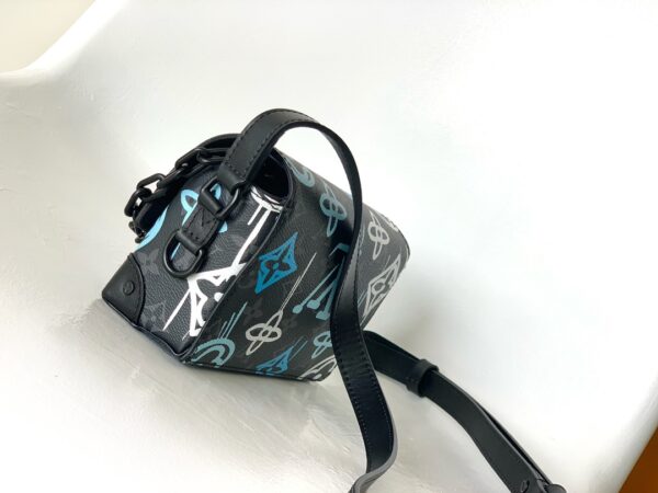Louis Vuitton Steamer Mini Handbag - Blue - Image 5