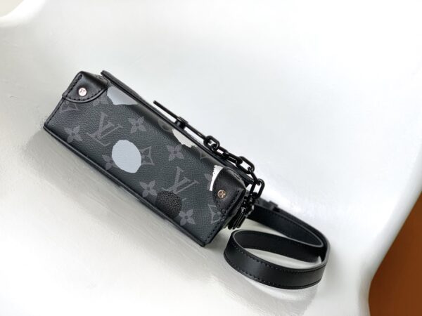 Louis Vuitton Steamer Mini Handbag - Black Dots - Image 3