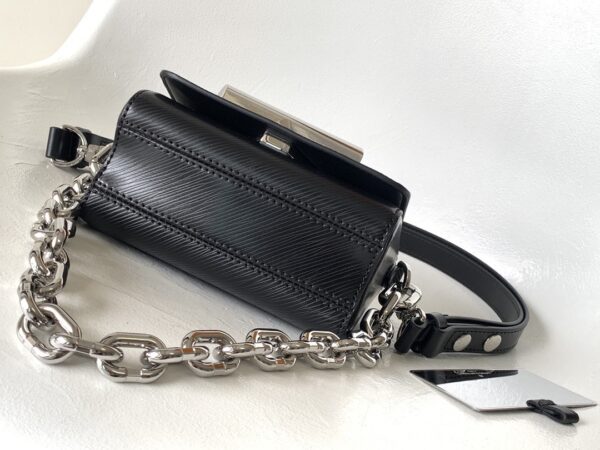 Louis Vuitton Twist Mini Handbag – Black - Image 3