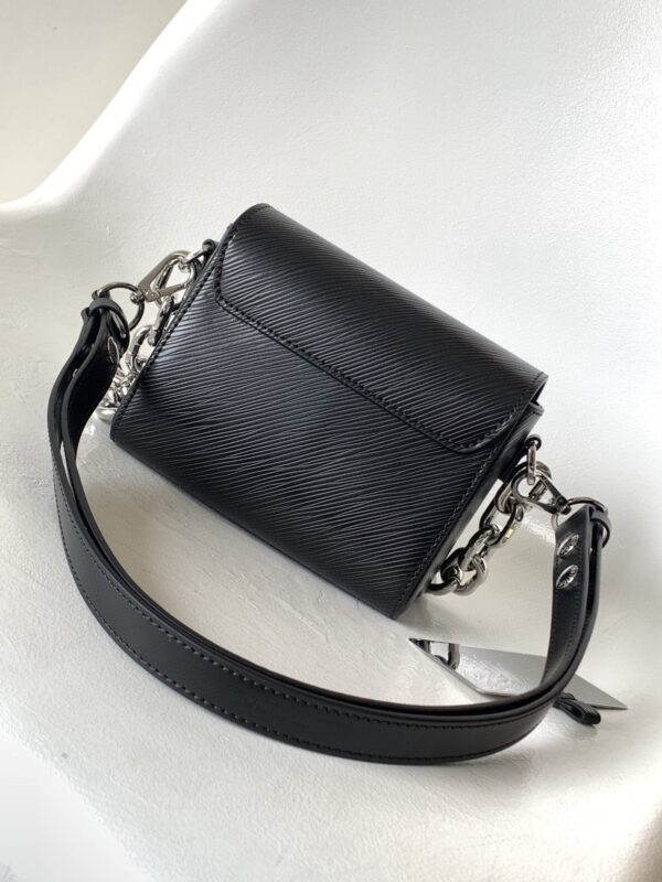 Louis Vuitton Twist Mini Handbag – Black - Image 4