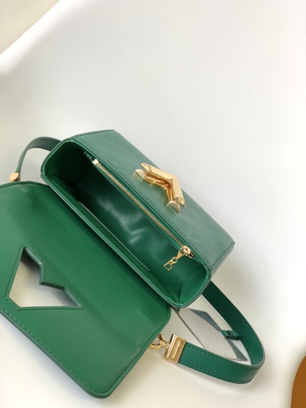 Louis Vuitton Twist Medium Handbag – Green - Image 3