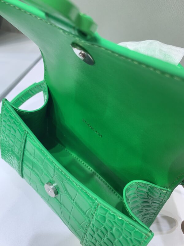 Balenciaga Heavyweight Hourglass Large Bag - Light Green - Image 4