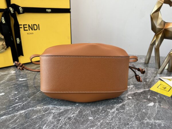 Fendi Pomodorino Mini Handbag - Brown - Image 4