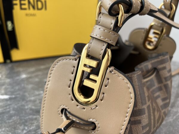 Fendi Pomodorino Mini Handbag - Old Flower - Image 4