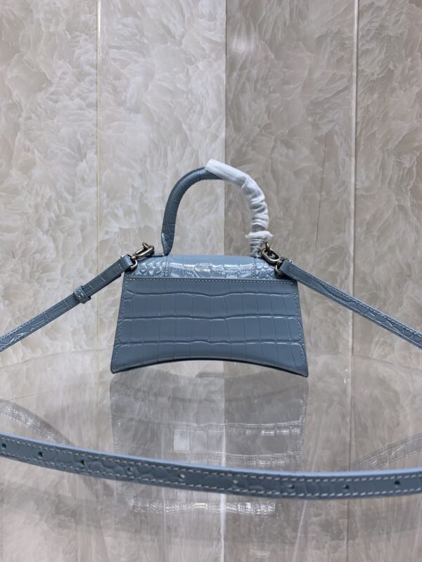 Balenciaga Heavyweight Hourglass Large Bag - Light Blue - Image 3