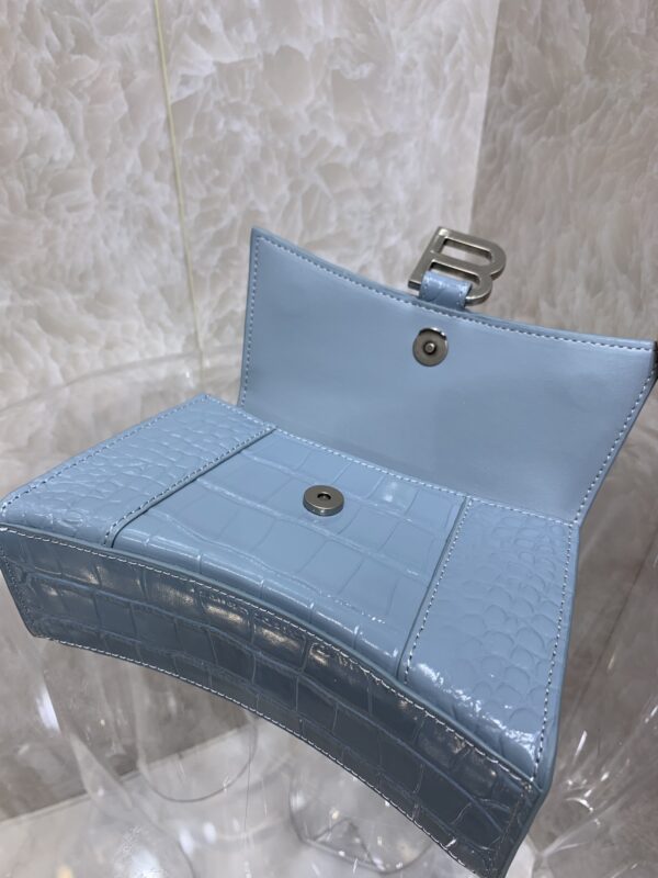Balenciaga Heavyweight Hourglass Large Bag - Light Blue - Image 2