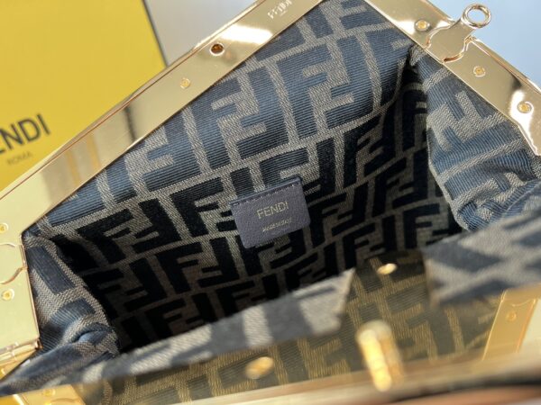 Fendi First Large Handbag - Beige - Image 3