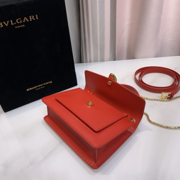 Bulgari Enamel Snake Eyes WangxBvlgar Handbag - Red - Image 3