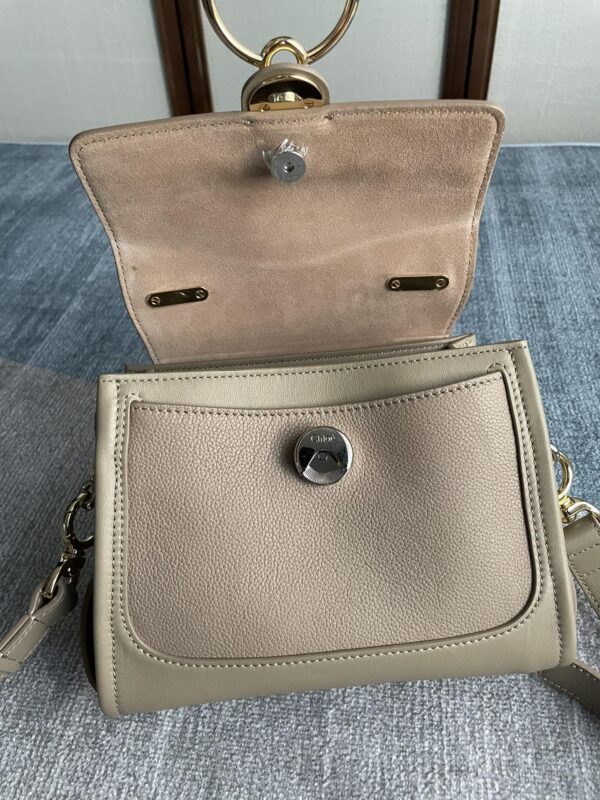 Chloe Tess Day Small Size Handbag - Elephant Gray - Image 3