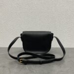 Celine Folco Saddle Bag - Black - Image 4