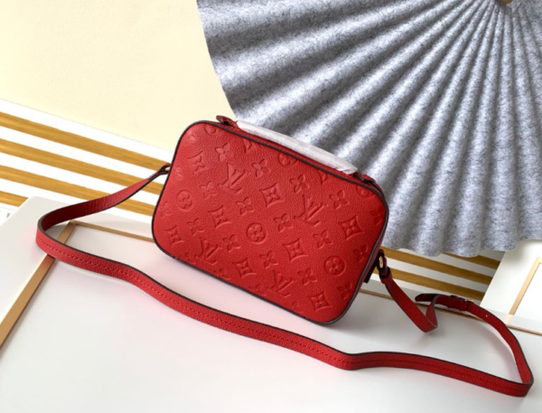 Louis Vuitton Saintonge Handbag - Red - Image 3