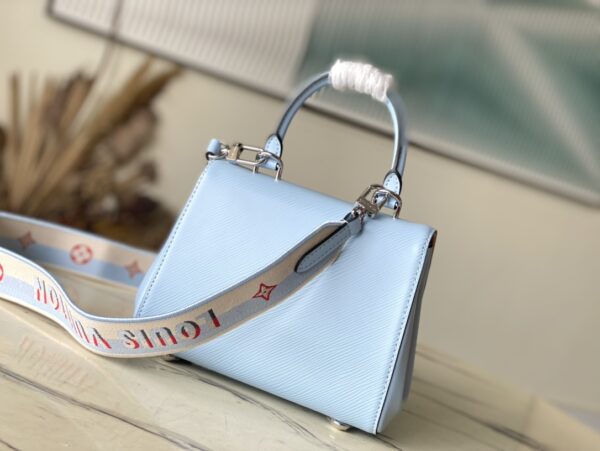 Louis Vuitton Cluny Mini Handbag - Blue - Image 4