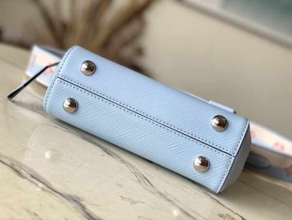 Louis Vuitton Cluny Mini Handbag - Blue - Image 3